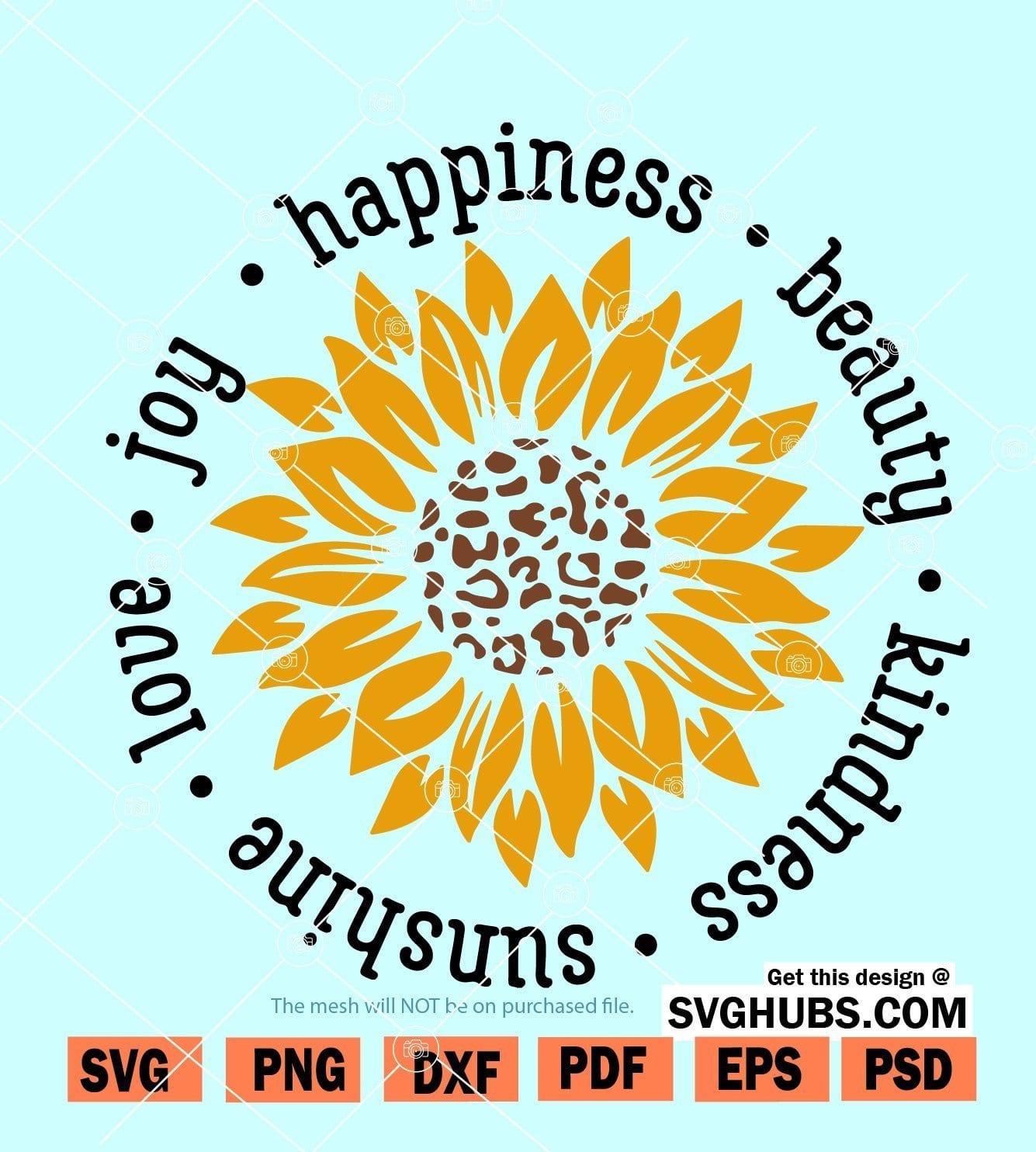 Sunflower quote SVG, sunflower inspirational svg, sunflower SVG