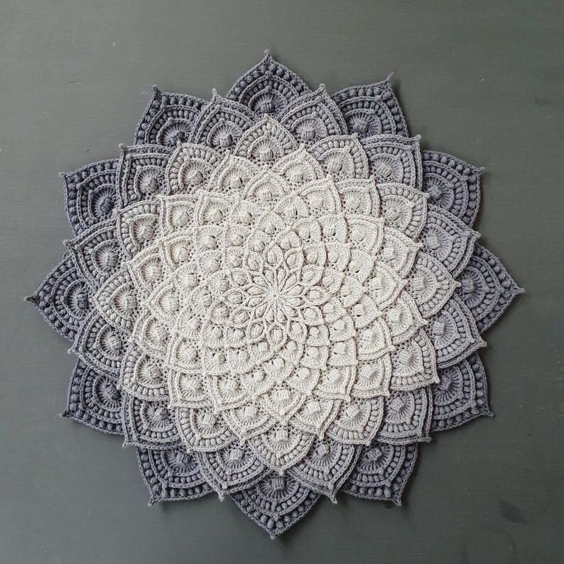 crochet pattern doily "Asteria" в 2022 г | Схемы вязания крючком