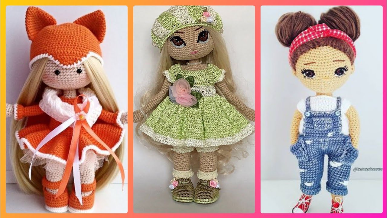 crochet projects, crochet dolls free patterns, cute crochet, knitted