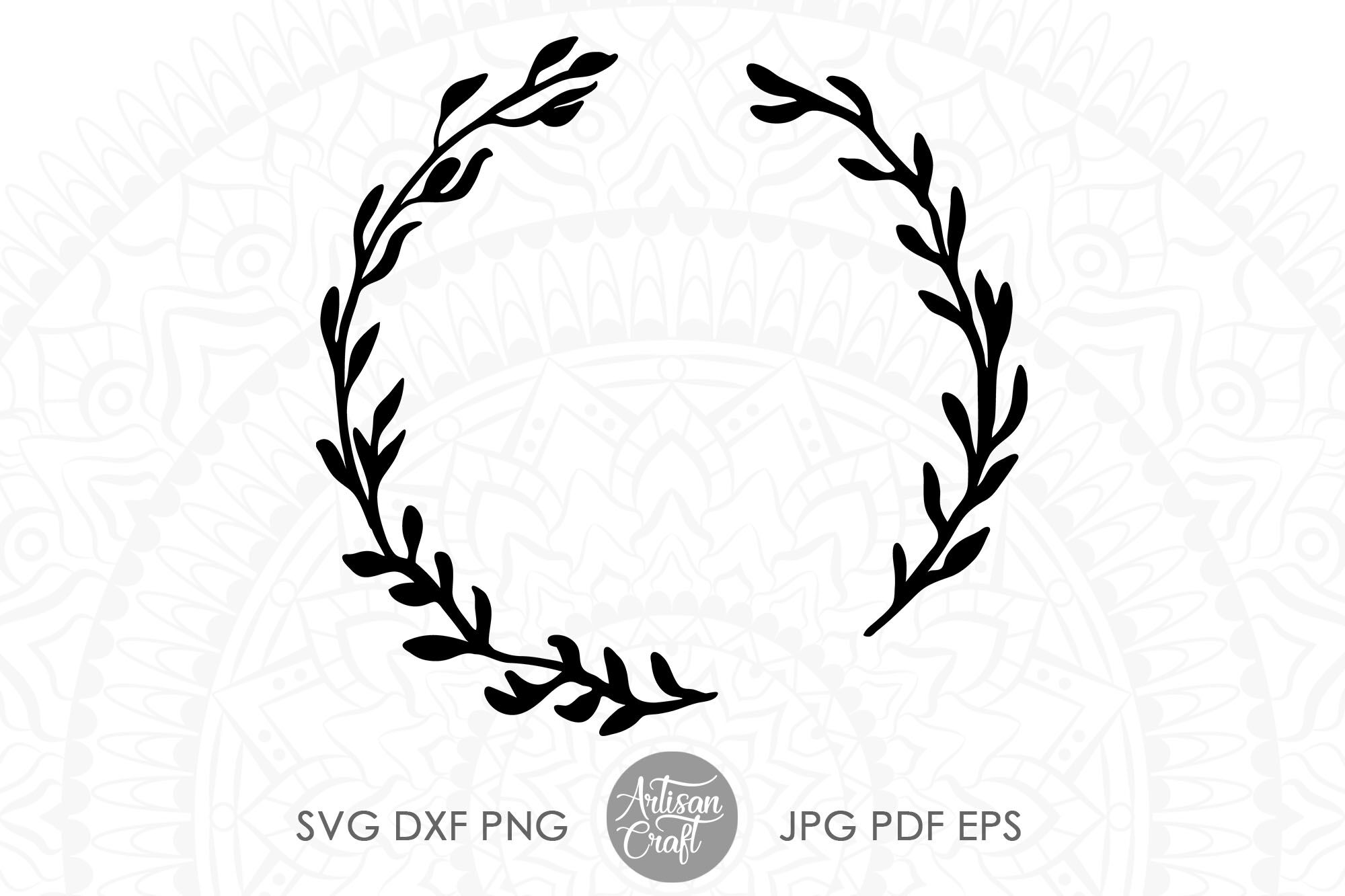 Art & Collectibles Laurel Wreaths svg Laurel wreath svg bundle Wreath