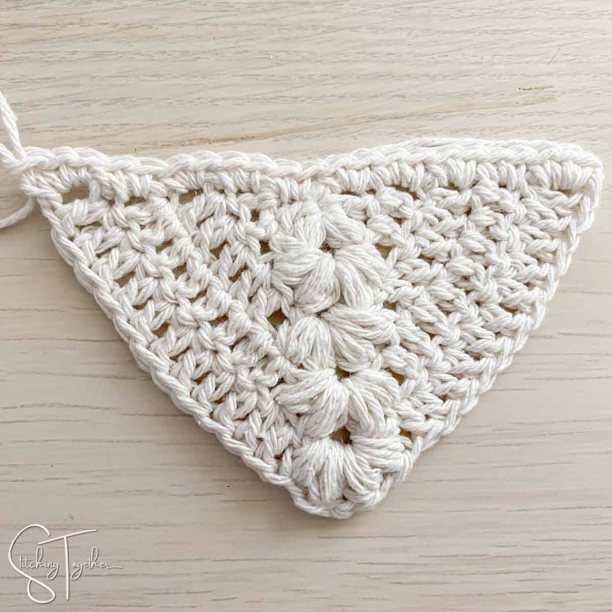 Modern Crochet Kitchen Towel Topper