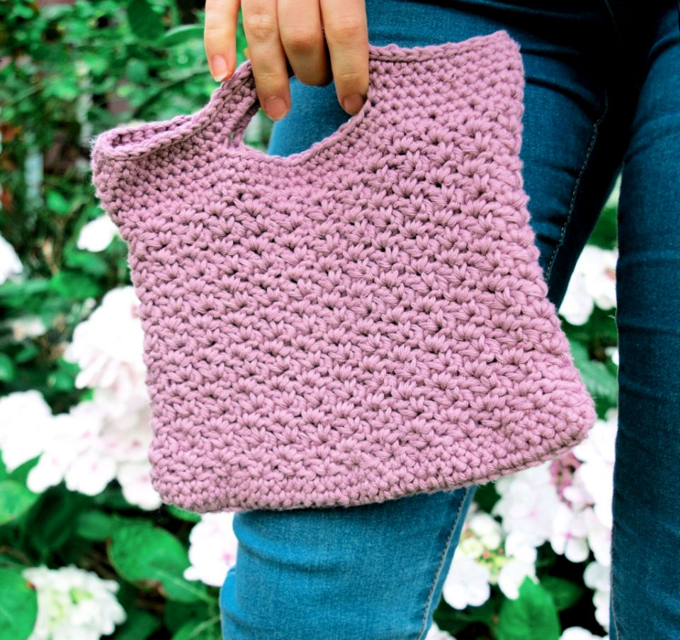 20 Free Crochet Handbag Patterns | Crochet Shoulder Bag Pattern