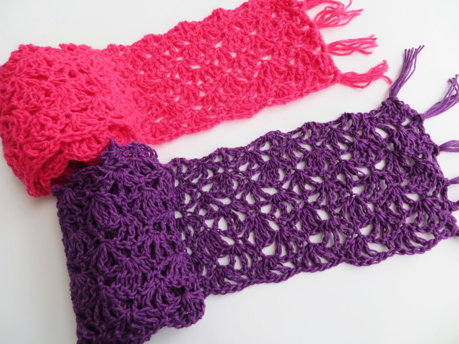 For the Love of Crochet Along: Alana Lacy Scarf, Free Crochet Pattern