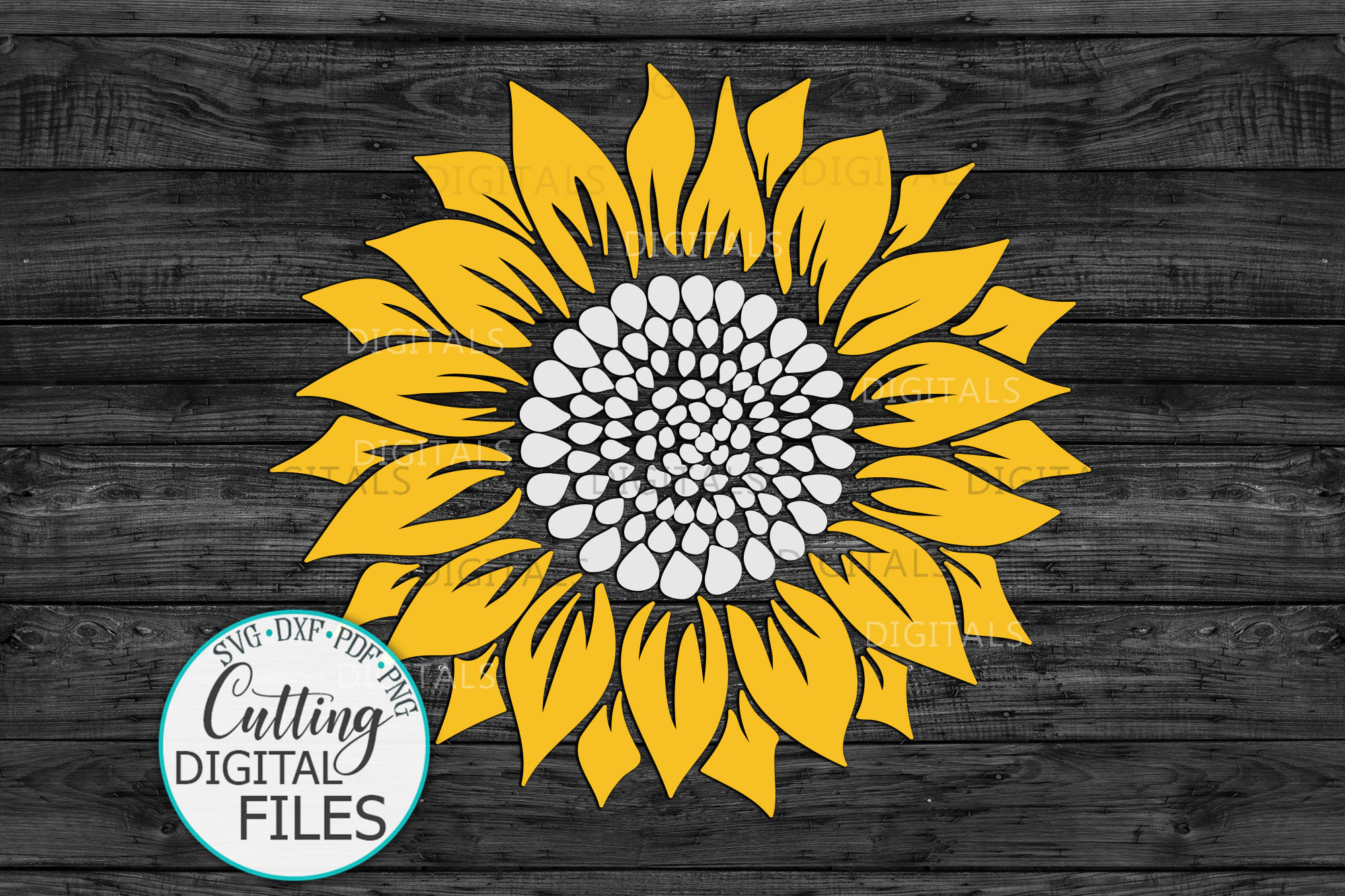 Sunflower Craft Template