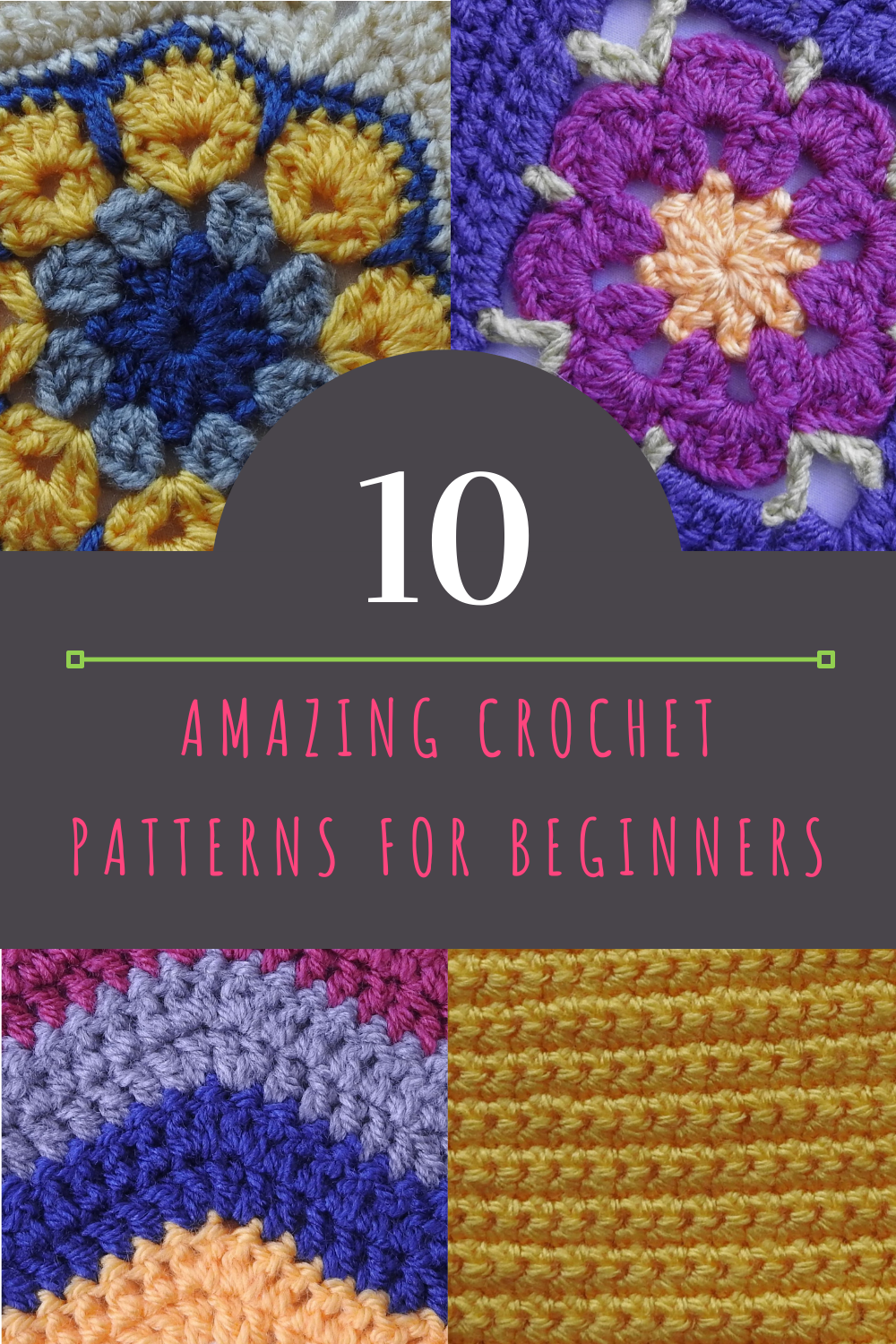 Jo's Crochet Pad Blog: 10 Amazing crochet patterns for beginners