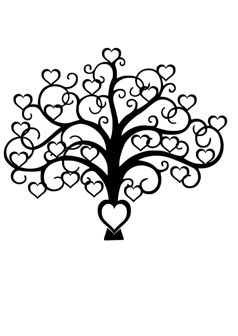 Family Tree Silhouette at GetDrawings | Free download